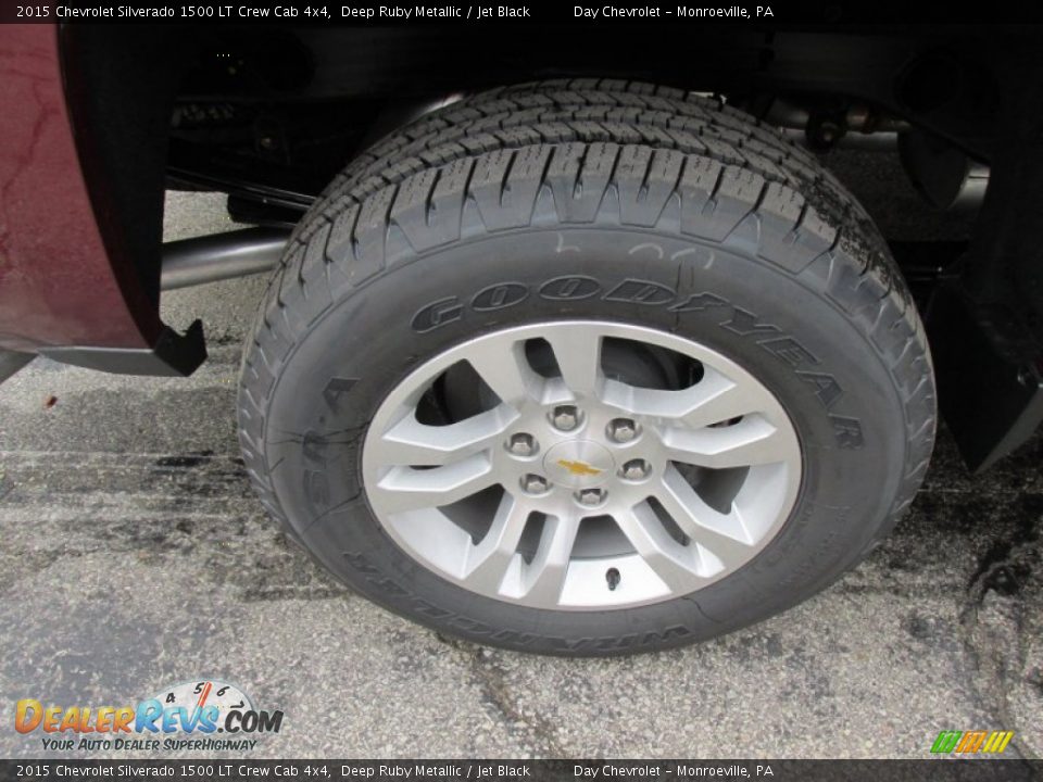 2015 Chevrolet Silverado 1500 LT Crew Cab 4x4 Wheel Photo #3