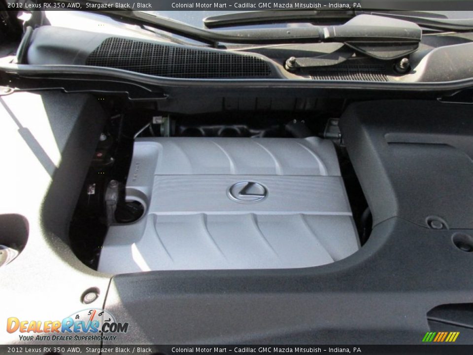 2012 Lexus RX 350 AWD Stargazer Black / Black Photo #10