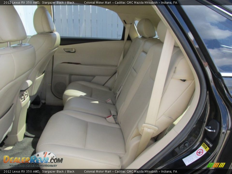 2012 Lexus RX 350 AWD Stargazer Black / Black Photo #14