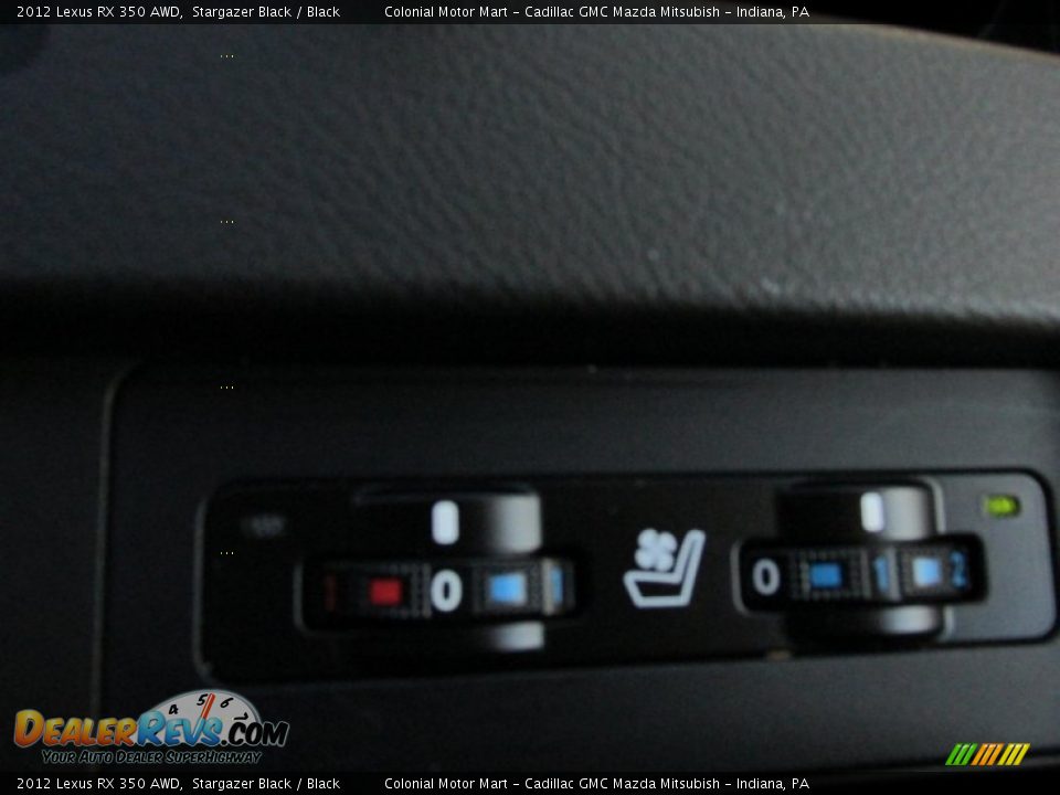 2012 Lexus RX 350 AWD Stargazer Black / Black Photo #18
