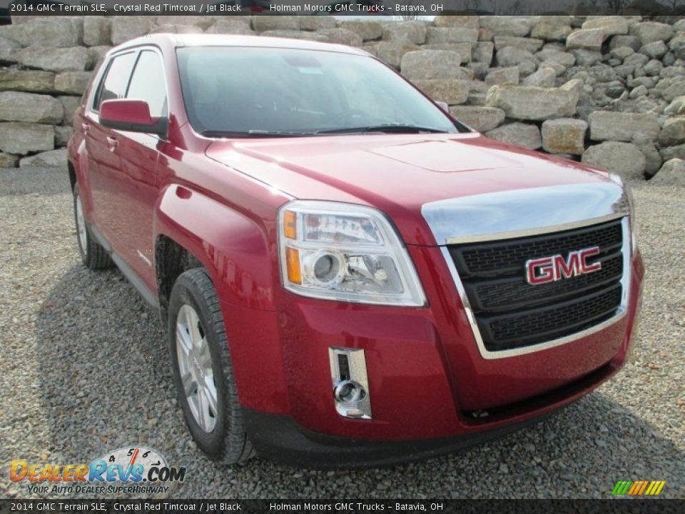 2014 GMC Terrain SLE Crystal Red Tintcoat / Jet Black Photo #2