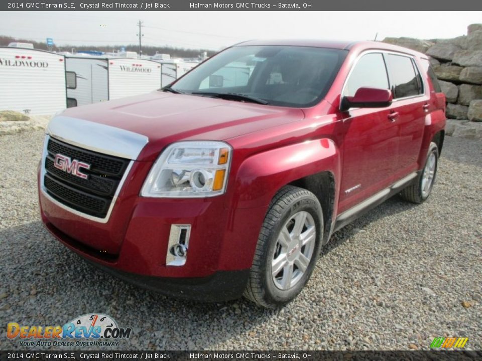 2014 GMC Terrain SLE Crystal Red Tintcoat / Jet Black Photo #3