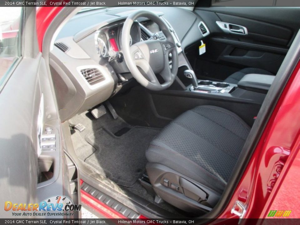 2014 GMC Terrain SLE Crystal Red Tintcoat / Jet Black Photo #6
