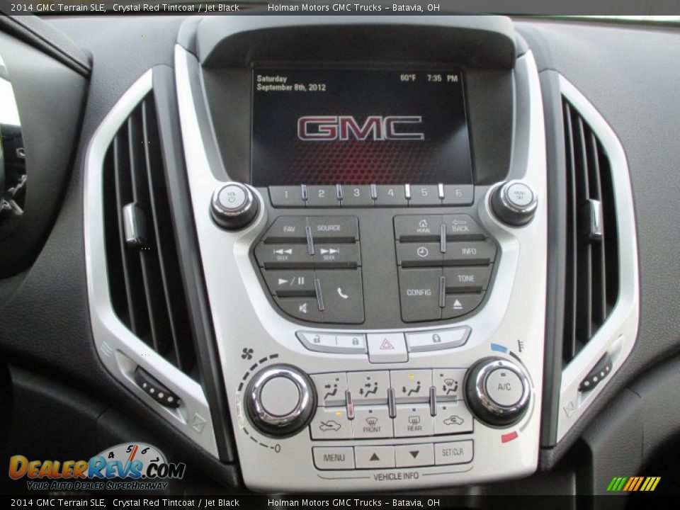 2014 GMC Terrain SLE Crystal Red Tintcoat / Jet Black Photo #7