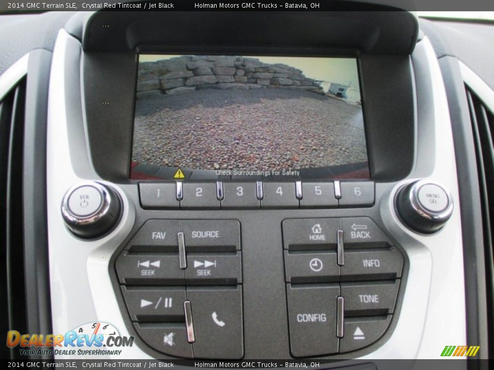 2014 GMC Terrain SLE Crystal Red Tintcoat / Jet Black Photo #10