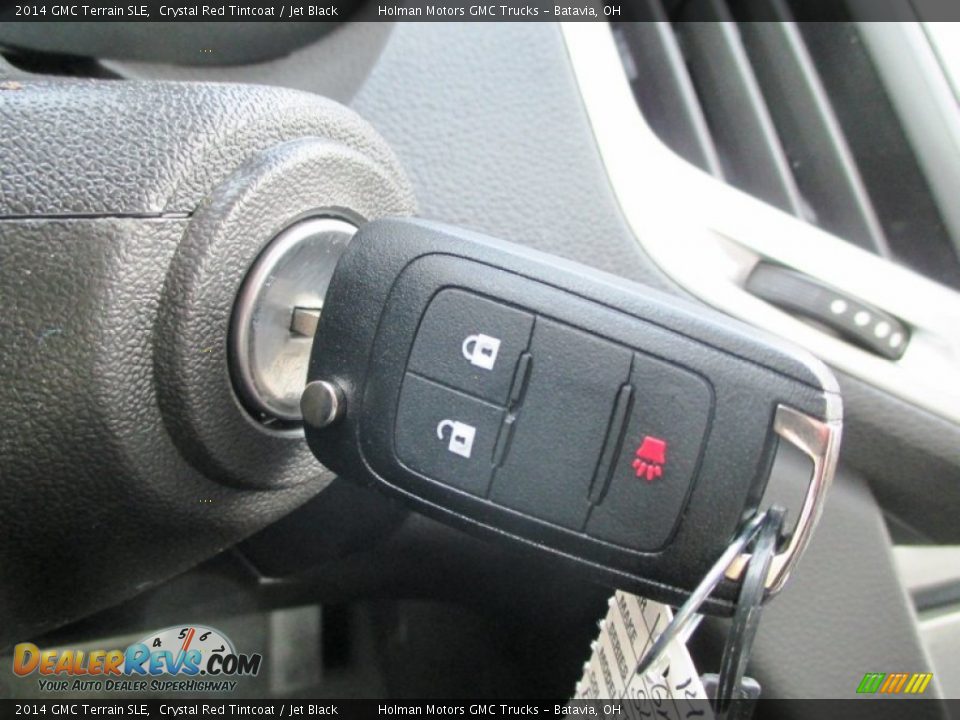 2014 GMC Terrain SLE Crystal Red Tintcoat / Jet Black Photo #11