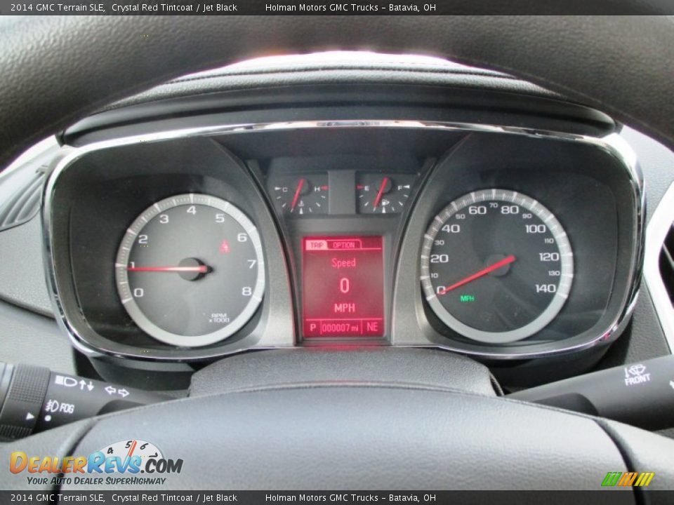 2014 GMC Terrain SLE Crystal Red Tintcoat / Jet Black Photo #14