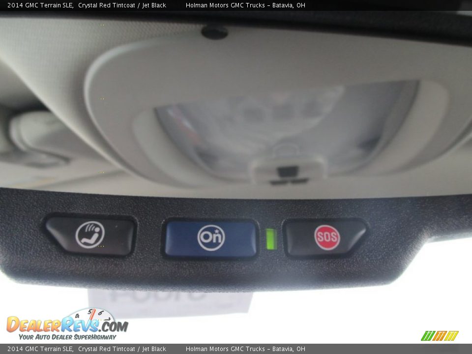 2014 GMC Terrain SLE Crystal Red Tintcoat / Jet Black Photo #16