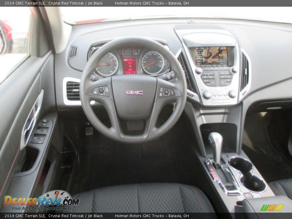 2014 GMC Terrain SLE Crystal Red Tintcoat / Jet Black Photo #17