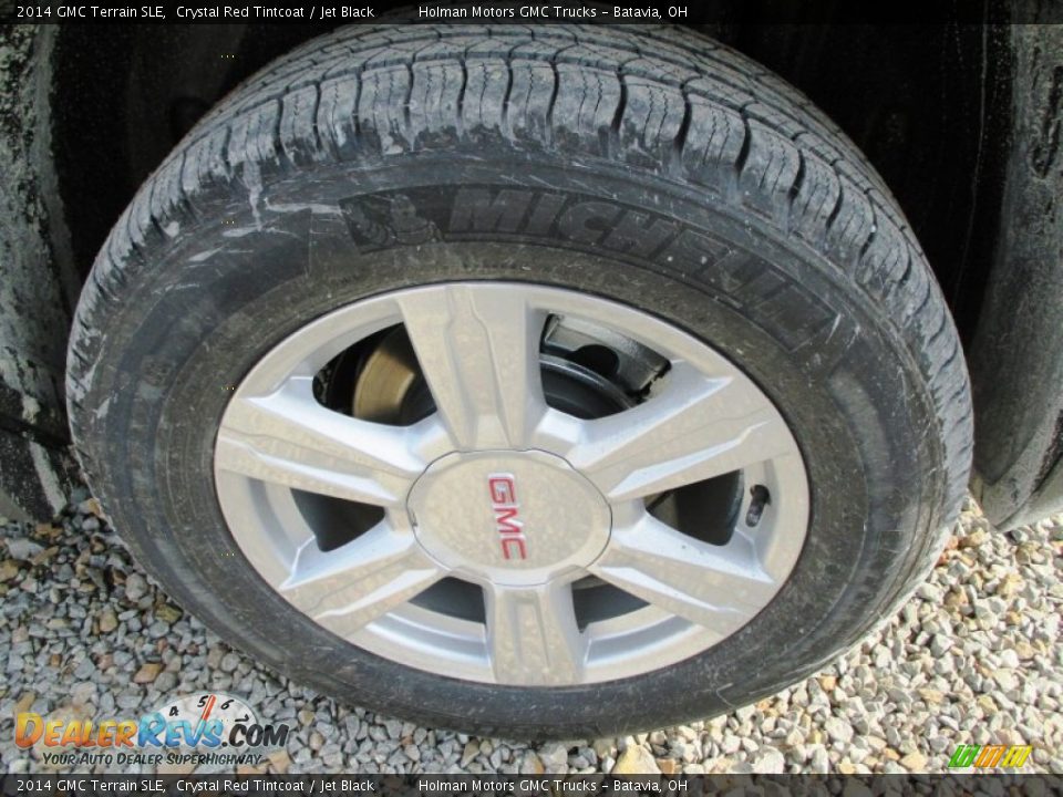 2014 GMC Terrain SLE Crystal Red Tintcoat / Jet Black Photo #19