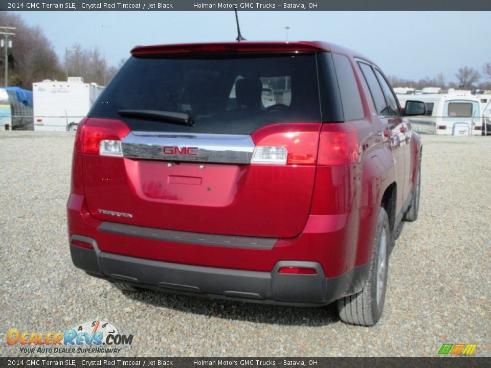 2014 GMC Terrain SLE Crystal Red Tintcoat / Jet Black Photo #23
