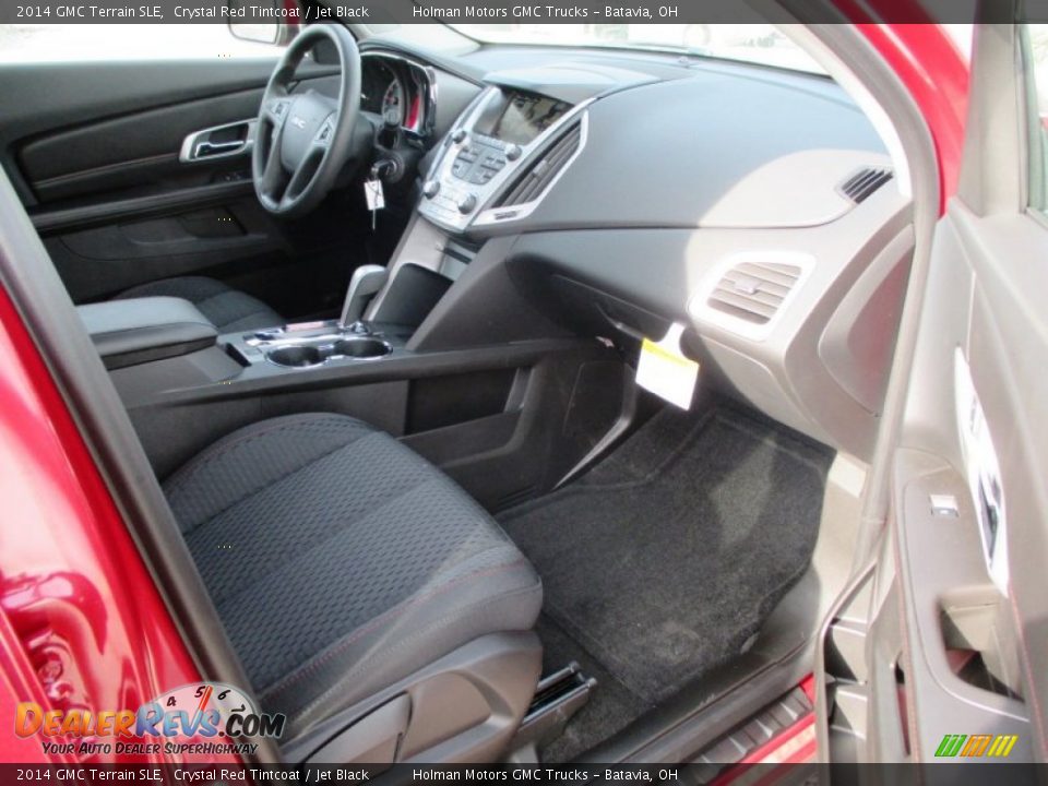 2014 GMC Terrain SLE Crystal Red Tintcoat / Jet Black Photo #25