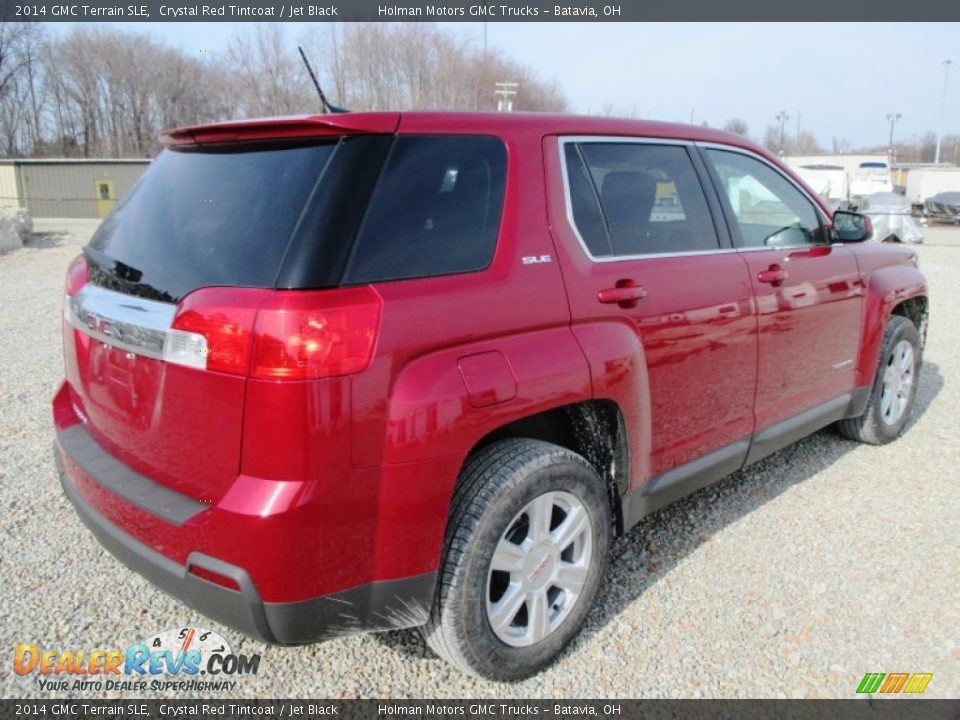 2014 GMC Terrain SLE Crystal Red Tintcoat / Jet Black Photo #27