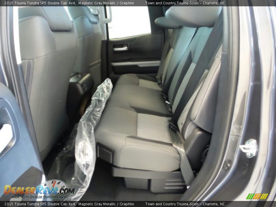 2015 Toyota Tundra SR5 Double Cab 4x4 Magnetic Gray Metallic / Graphite Photo #14