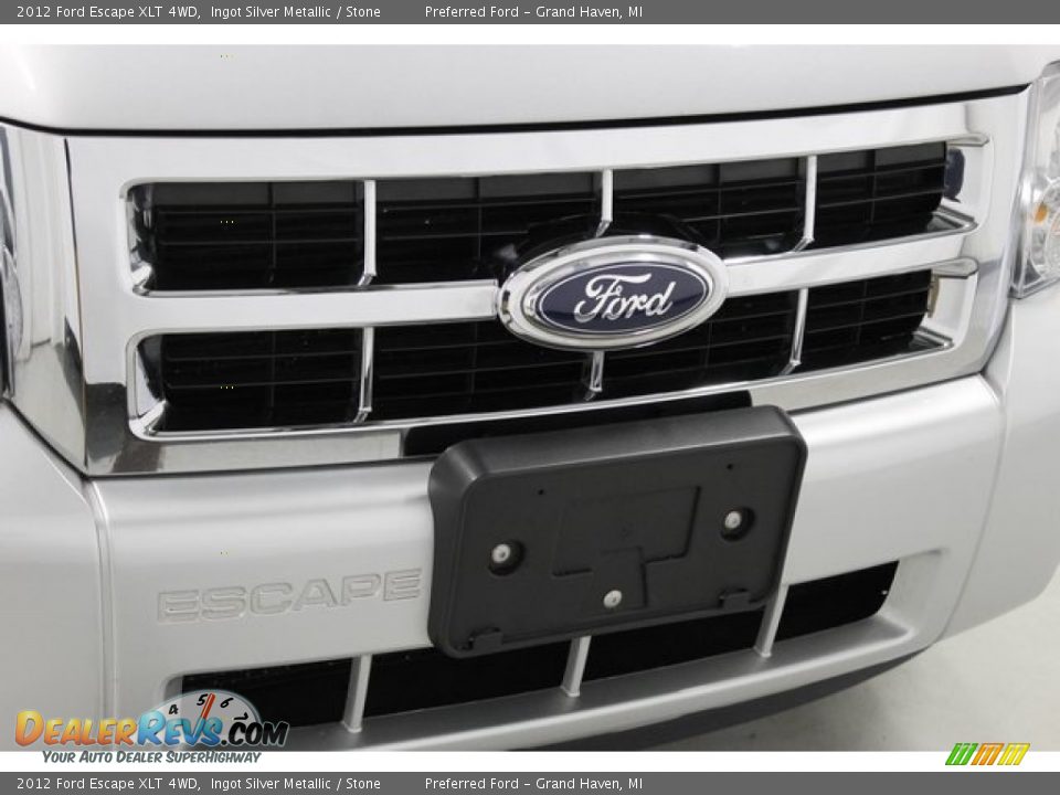 2012 Ford Escape XLT 4WD Ingot Silver Metallic / Stone Photo #3