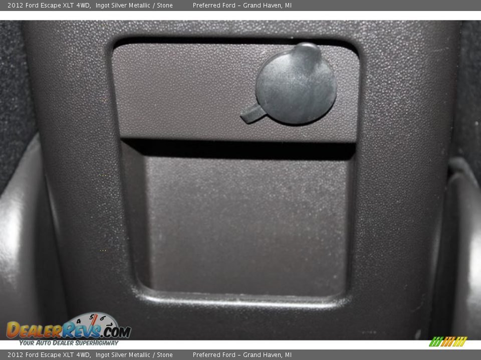 2012 Ford Escape XLT 4WD Ingot Silver Metallic / Stone Photo #21