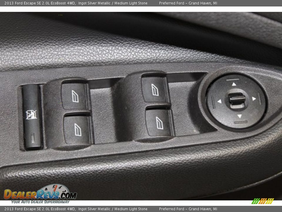 2013 Ford Escape SE 2.0L EcoBoost 4WD Ingot Silver Metallic / Medium Light Stone Photo #30