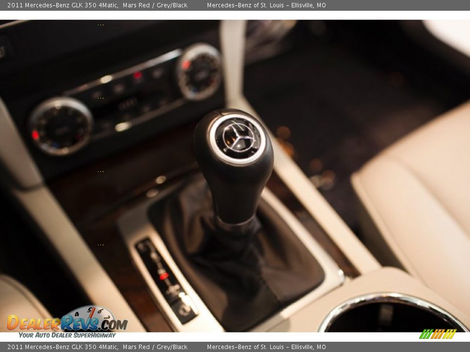 2011 Mercedes-Benz GLK 350 4Matic Mars Red / Grey/Black Photo #30