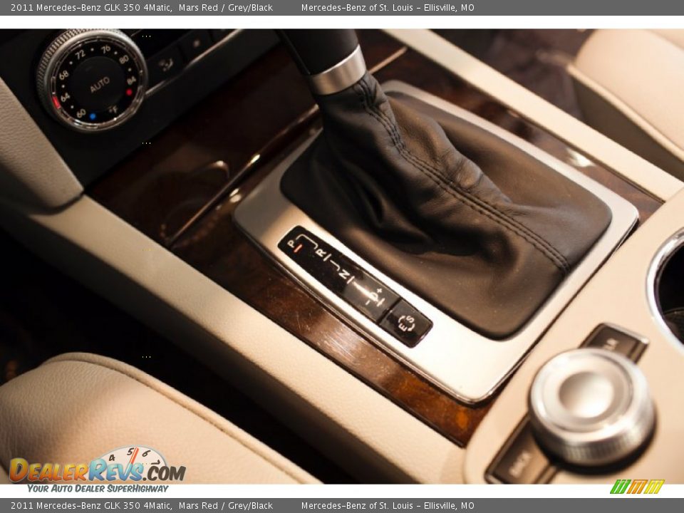 2011 Mercedes-Benz GLK 350 4Matic Mars Red / Grey/Black Photo #31