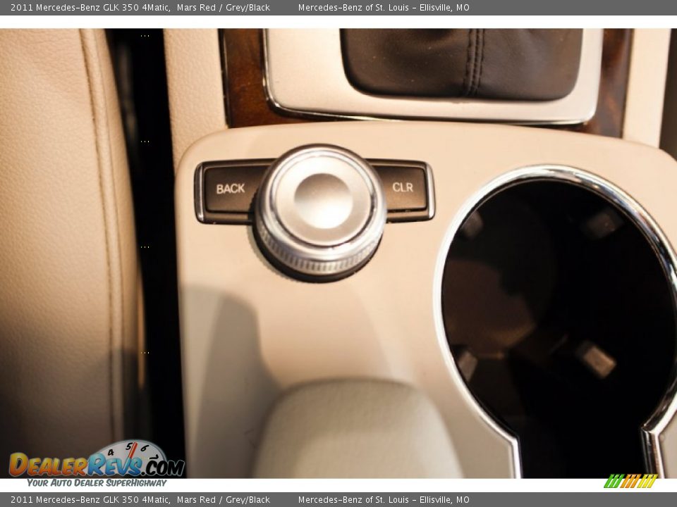 2011 Mercedes-Benz GLK 350 4Matic Mars Red / Grey/Black Photo #32