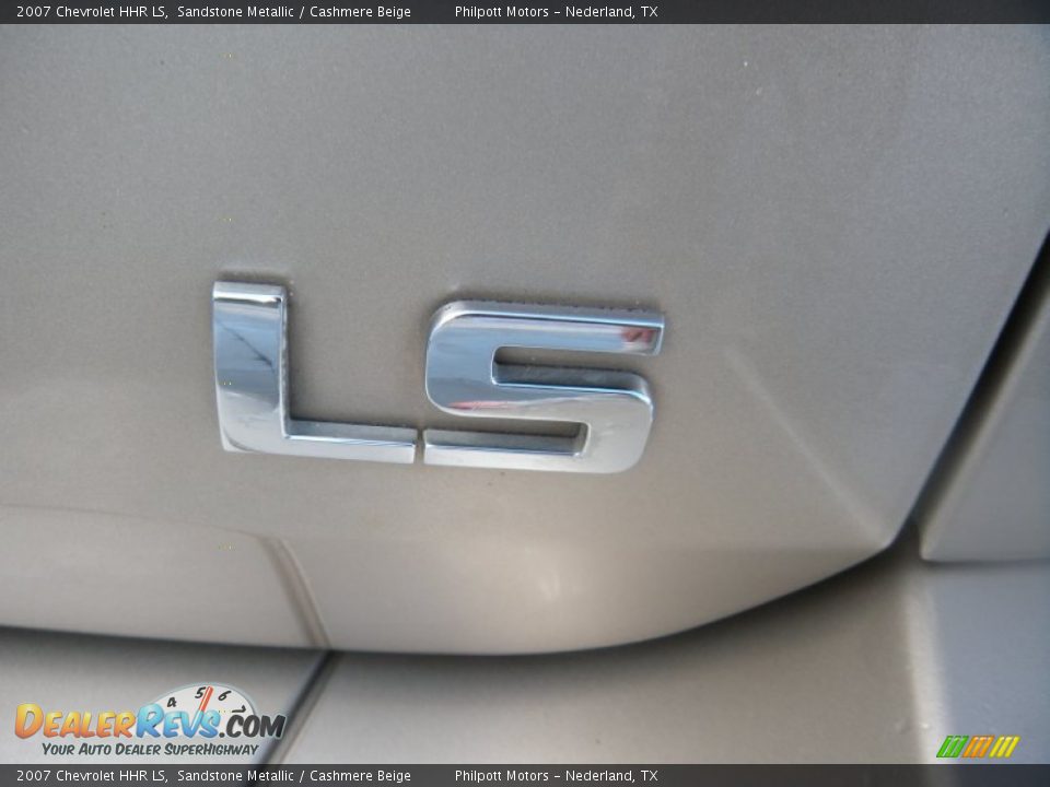 2007 Chevrolet HHR LS Sandstone Metallic / Cashmere Beige Photo #13