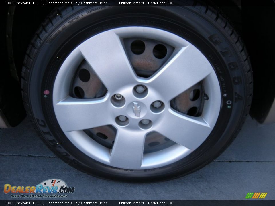 2007 Chevrolet HHR LS Sandstone Metallic / Cashmere Beige Photo #18
