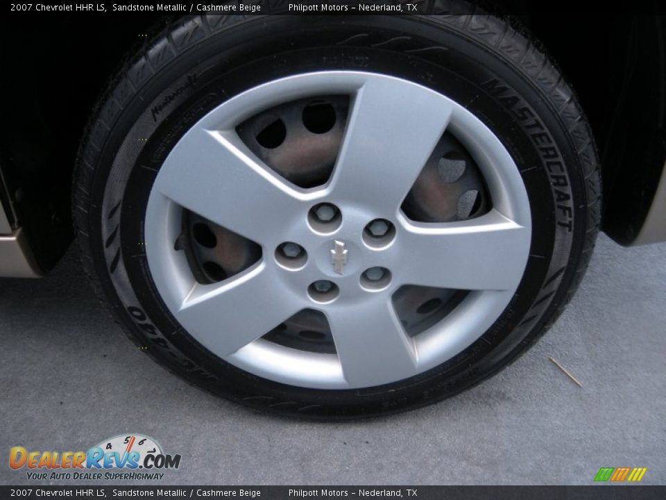 2007 Chevrolet HHR LS Sandstone Metallic / Cashmere Beige Photo #20