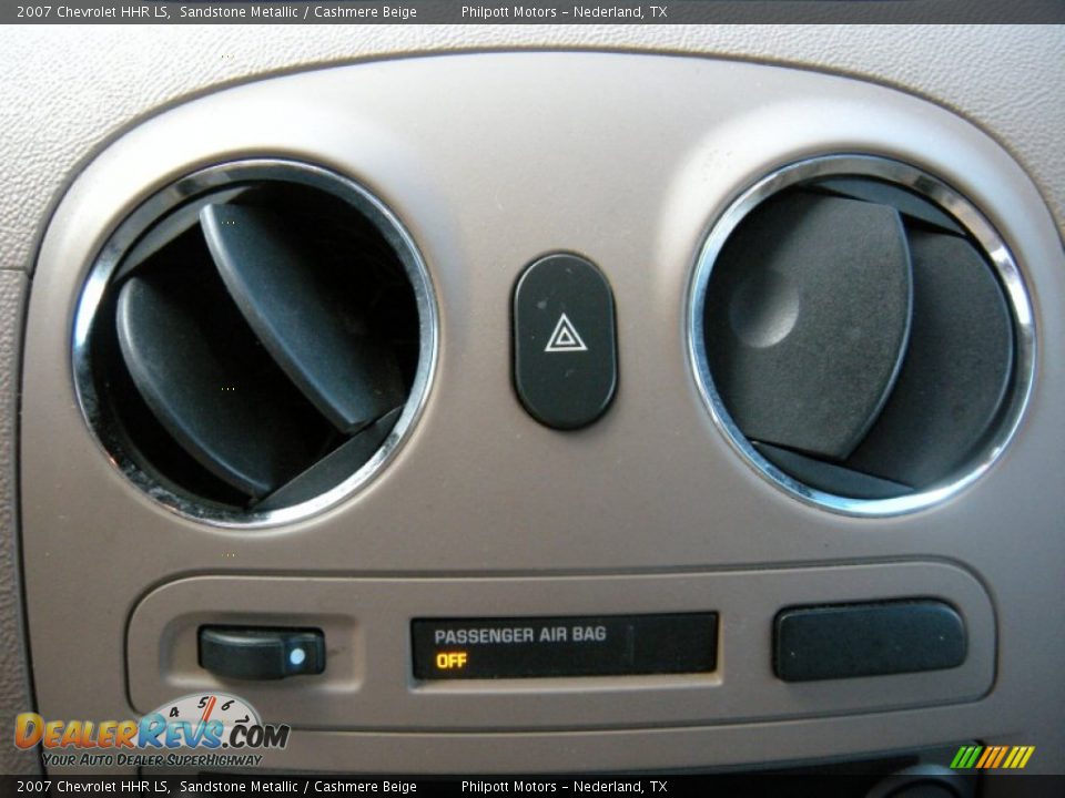 2007 Chevrolet HHR LS Sandstone Metallic / Cashmere Beige Photo #36