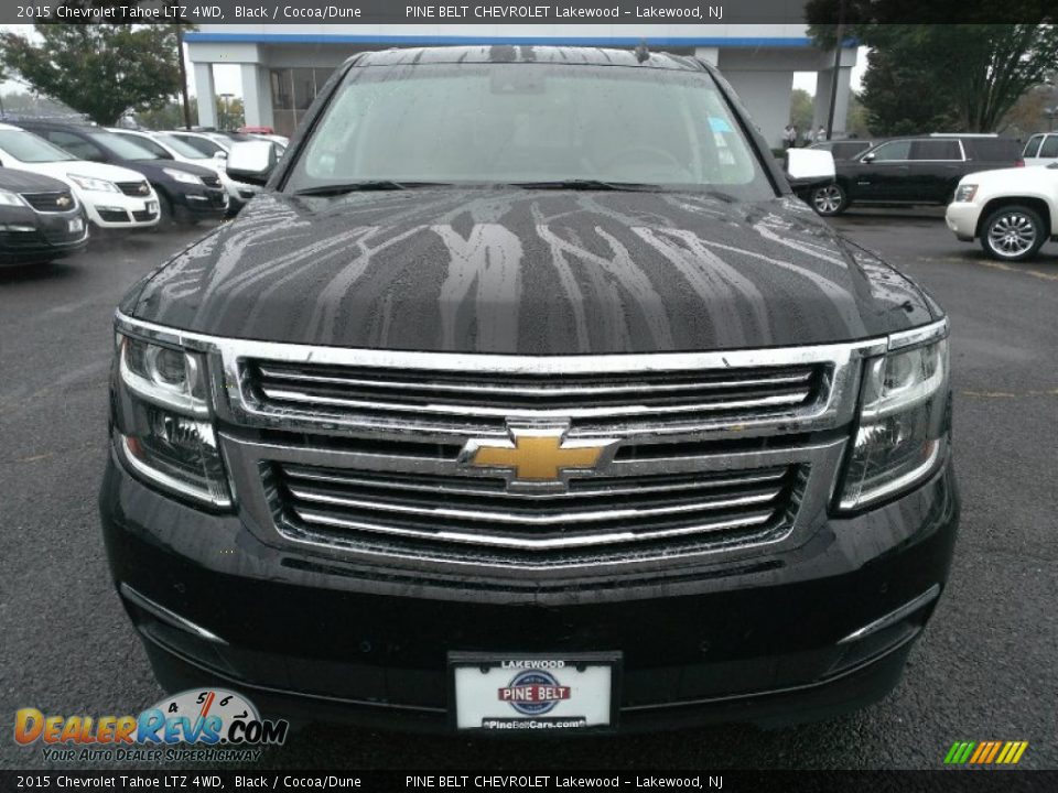 2015 Chevrolet Tahoe LTZ 4WD Black / Cocoa/Dune Photo #2