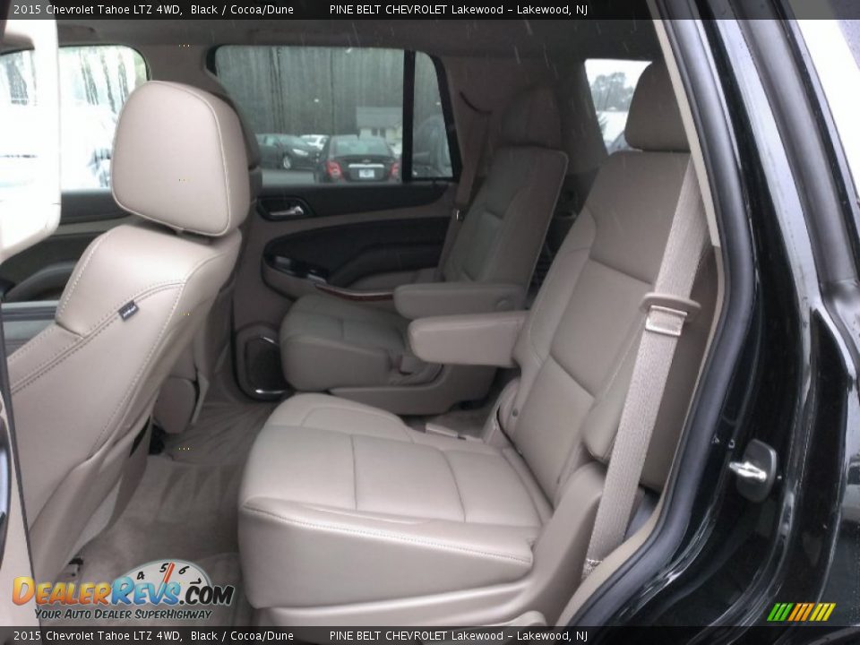 2015 Chevrolet Tahoe LTZ 4WD Black / Cocoa/Dune Photo #6