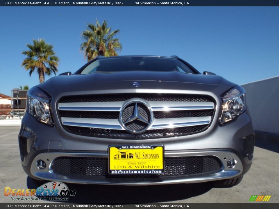 2015 Mercedes-Benz GLA 250 4Matic Mountain Grey Metallic / Black Photo #2