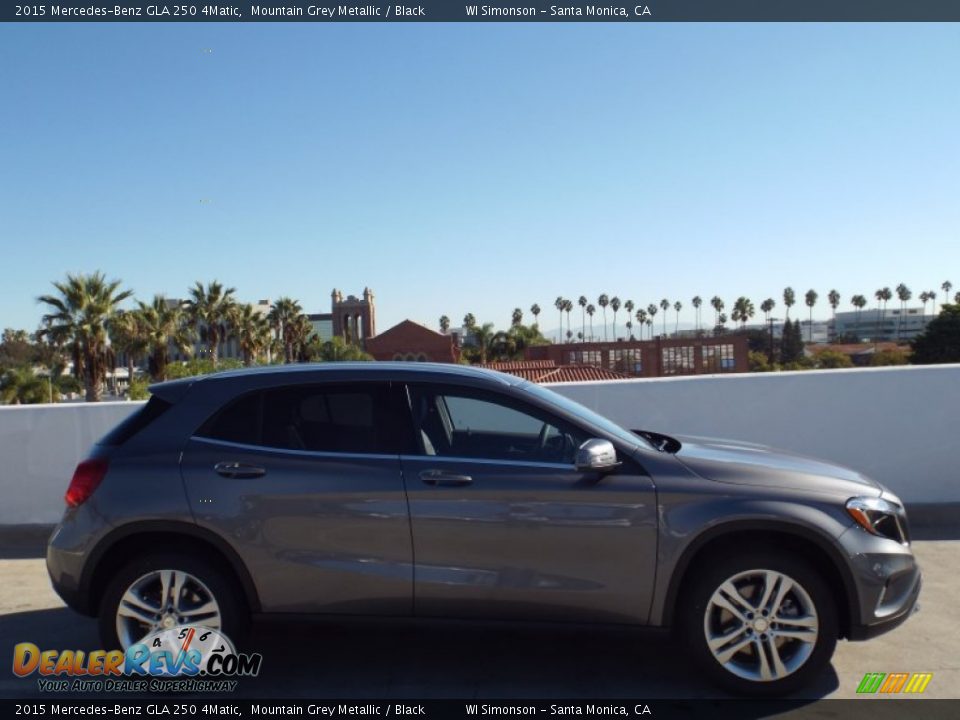 2015 Mercedes-Benz GLA 250 4Matic Mountain Grey Metallic / Black Photo #3