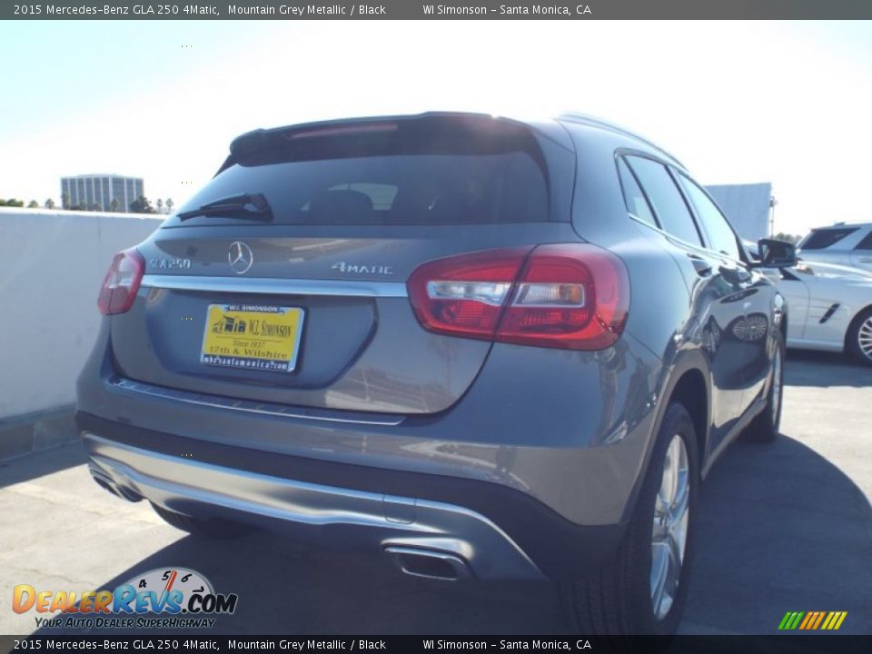 2015 Mercedes-Benz GLA 250 4Matic Mountain Grey Metallic / Black Photo #4