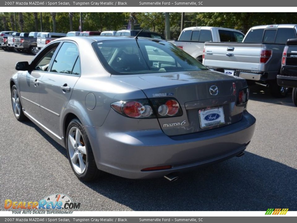 2007 Mazda MAZDA6 i Sport Sedan Tungsten Gray Metallic / Black Photo #5