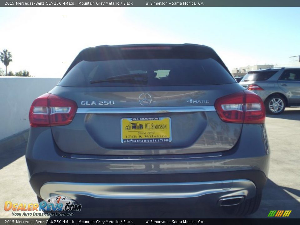 2015 Mercedes-Benz GLA 250 4Matic Mountain Grey Metallic / Black Photo #5