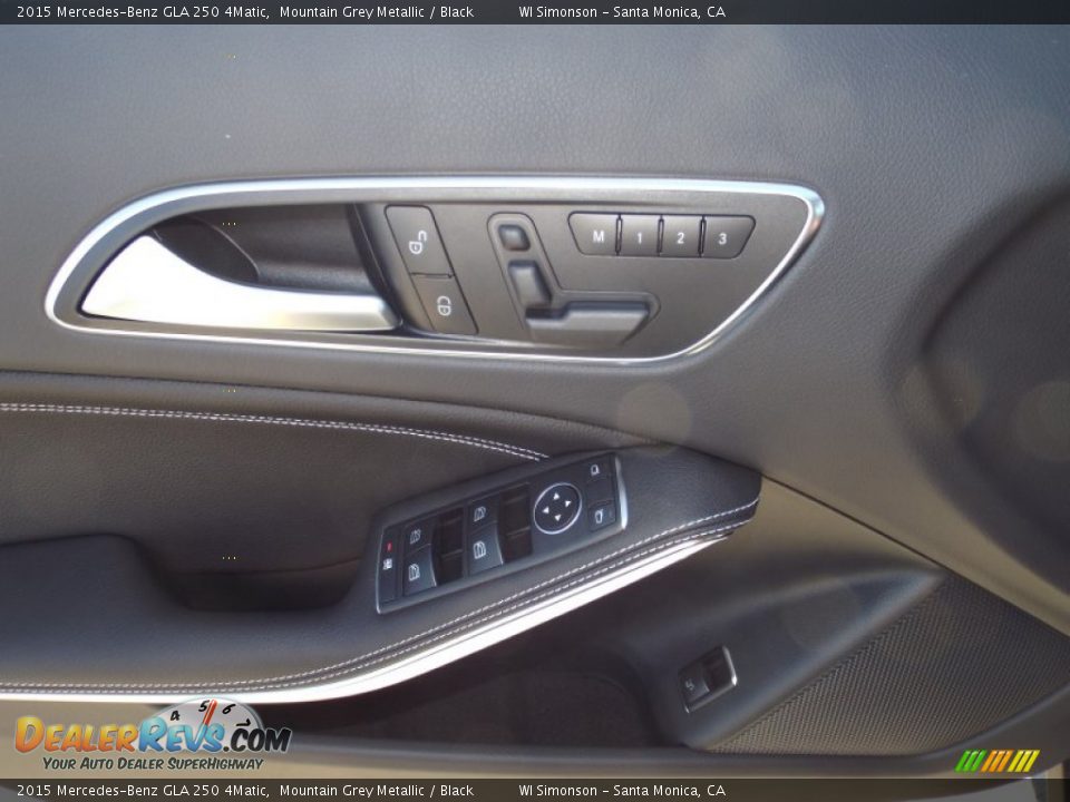 2015 Mercedes-Benz GLA 250 4Matic Mountain Grey Metallic / Black Photo #6
