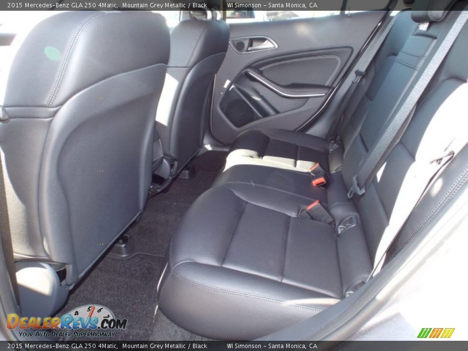 2015 Mercedes-Benz GLA 250 4Matic Mountain Grey Metallic / Black Photo #8