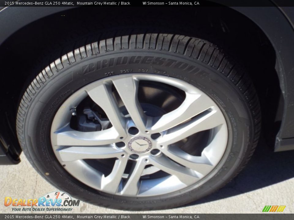 2015 Mercedes-Benz GLA 250 4Matic Mountain Grey Metallic / Black Photo #10