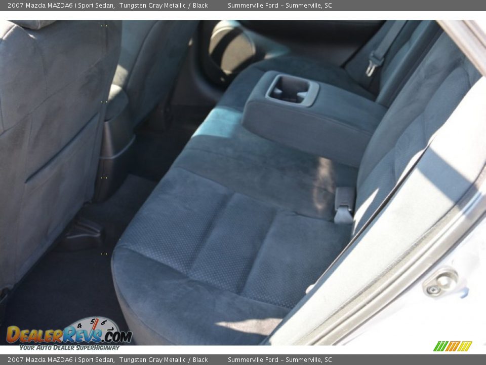 2007 Mazda MAZDA6 i Sport Sedan Tungsten Gray Metallic / Black Photo #13