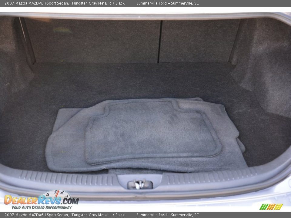 2007 Mazda MAZDA6 i Sport Sedan Tungsten Gray Metallic / Black Photo #15
