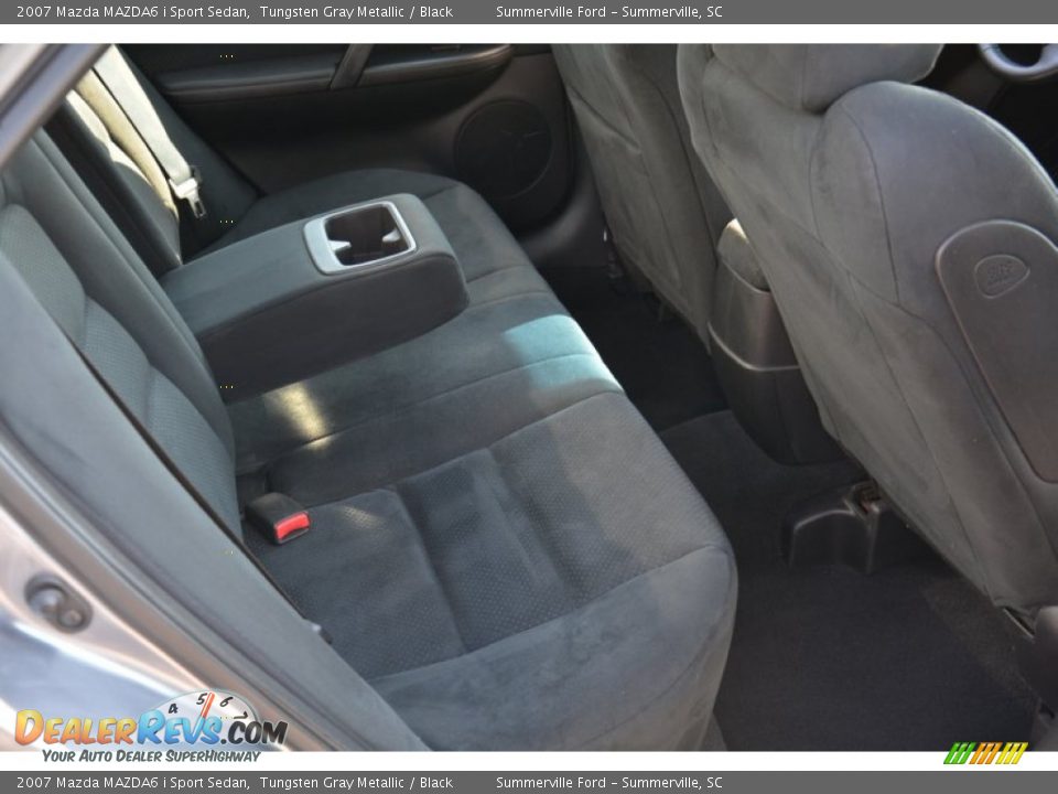 2007 Mazda MAZDA6 i Sport Sedan Tungsten Gray Metallic / Black Photo #16