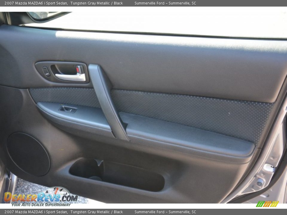 2007 Mazda MAZDA6 i Sport Sedan Tungsten Gray Metallic / Black Photo #20