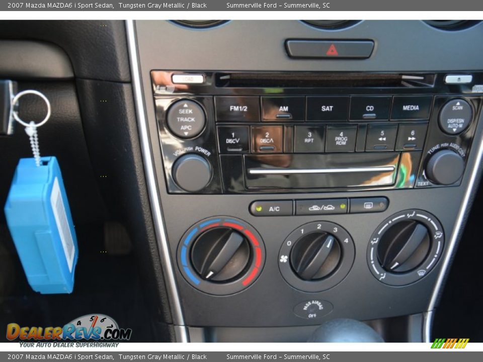 2007 Mazda MAZDA6 i Sport Sedan Tungsten Gray Metallic / Black Photo #23