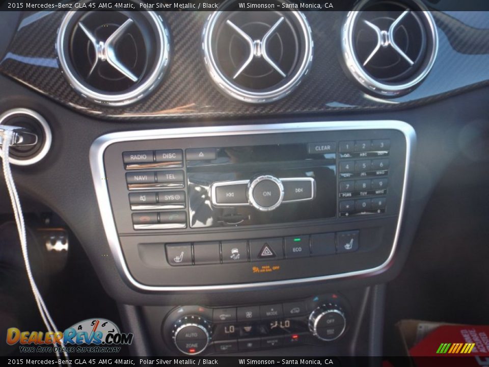 2015 Mercedes-Benz GLA 45 AMG 4Matic Polar Silver Metallic / Black Photo #14