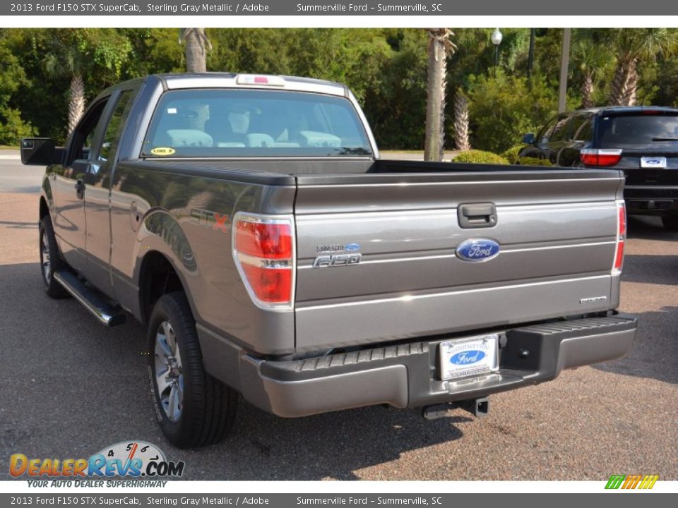 2013 Ford F150 STX SuperCab Sterling Gray Metallic / Adobe Photo #5