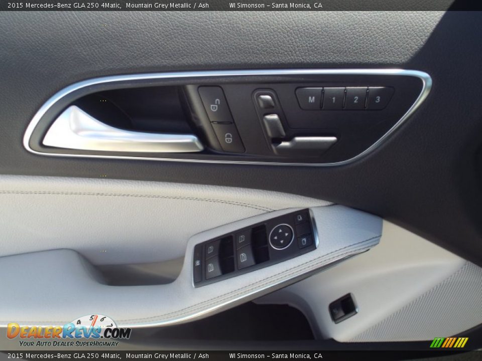 2015 Mercedes-Benz GLA 250 4Matic Mountain Grey Metallic / Ash Photo #6