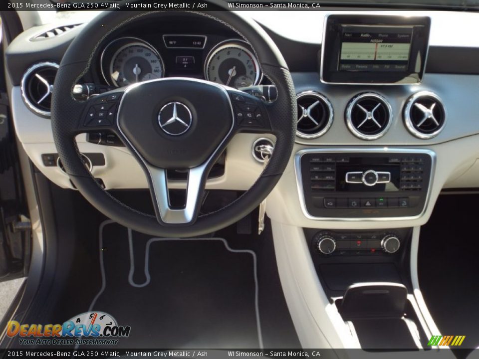 2015 Mercedes-Benz GLA 250 4Matic Mountain Grey Metallic / Ash Photo #9