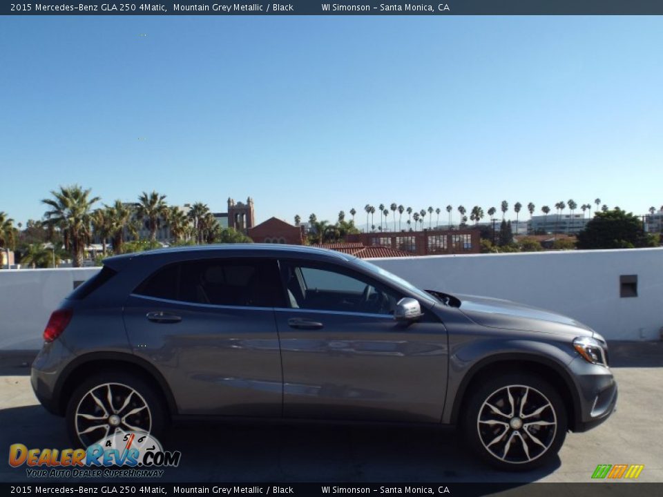 2015 Mercedes-Benz GLA 250 4Matic Mountain Grey Metallic / Black Photo #3