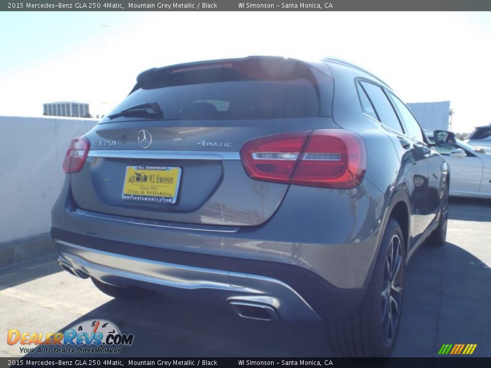 2015 Mercedes-Benz GLA 250 4Matic Mountain Grey Metallic / Black Photo #4