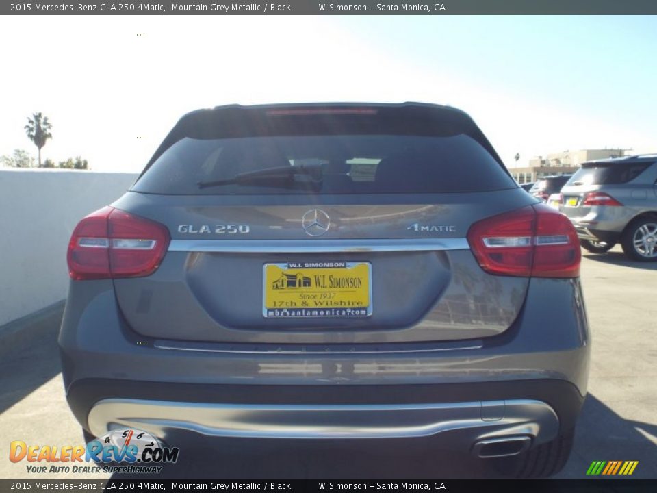 2015 Mercedes-Benz GLA 250 4Matic Mountain Grey Metallic / Black Photo #5